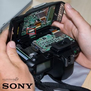 تعمیر دوربین عکاسی سونی