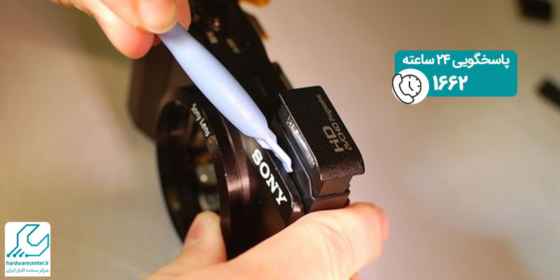 تعمیر فلاش دوربین سونی