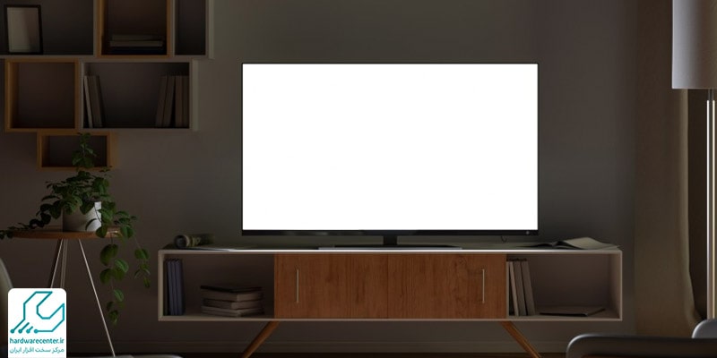 سفید شدن صفحه تلویزیون