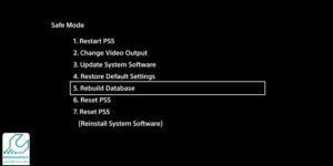 نمایش تصویر سیاه در PS5