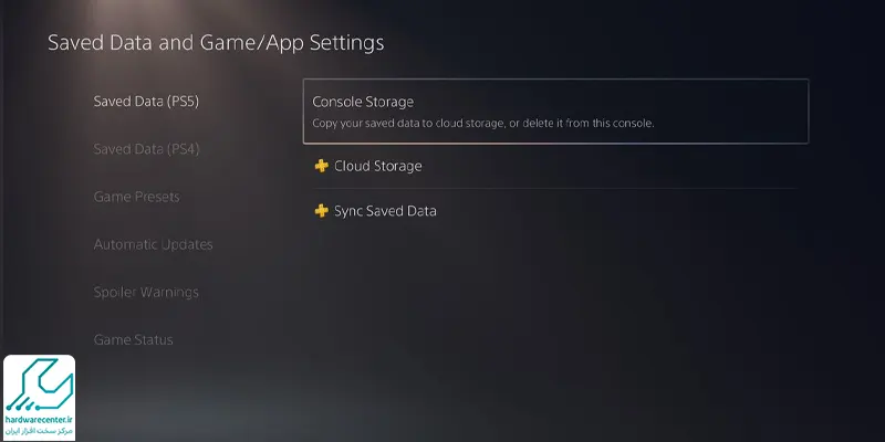 انتقال فایل از PS4 به PS5 از طریق فضای ابری