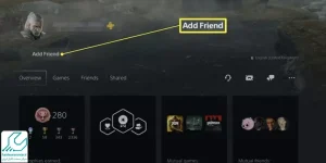 مراحل اضافه کردن دوست در ps5