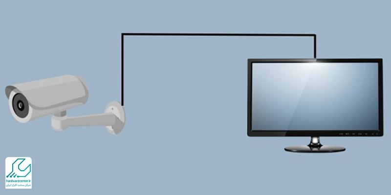 وصل کردن دوربین مداربسته به تلویزیون